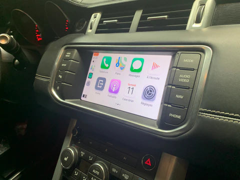 How do I install Carplay in a Range Rover Sport with a Carplay module?