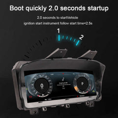 For Land Rover Range Rover Sport L494/ Vogue L405 2010-2017 12.3" LCD Digital Dashboard Cluster Car Panel Speedometer Virtual Cockpit