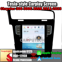 10.4" For Volkswagen VW Golf 2013-2019 Car Radio Headunit Stereo Carplay Upgrade Tesla Style Screen Android Auto GPS Navigation Multimedia Player