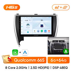 10 inch For Toyota Camry 7 XV 50 55 2012-2017 Car Radio Multimedia Player Wireless CarPlay Android Auto Upgrade Android Touch Screen