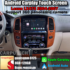 20" For Lexus LX470 2004-2007 Car Radio Headunit Stereo Wireless CarPlay Android Auto Upgrade Android Touch Screen