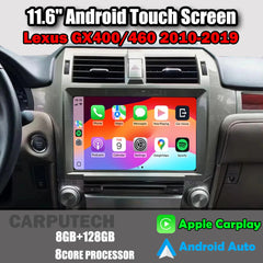 11.6 inch For Lexus GX400/460 2010-2019 Car Radio Multimedia Player Wireless CarPlay Android Auto Upgrade Android Touch Screen