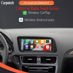 For Audi Q5 2009-2017 Linux Car Radio Multimedia Touch Screen Head Unit Wireless Apple CarPlay Android Auto