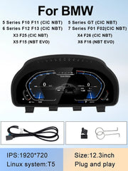 2024 neue LCD Digital Dashboard Cluster Digital Tacho Für BMW 1/2/3/4/5/6/7 Seires X1/X2/X3/X4/X5/X6 Serie 