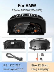 2024 neue LCD Digital Dashboard Cluster Digital Tacho Für BMW 1/2/3/4/5/6/7 Seires X1/X2/X3/X4/X5/X6 Serie 