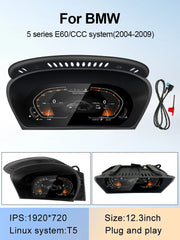 2024 neue LCD Digital Dashboard Cluster Digital Tacho Für BMW 1/2/3/4/5/6/7 Seires X1/X2/X3/X4/X5/X6 Serie 