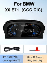 2024 neue LCD Digital Dashboard Cluster Digital Tacho Für BMW 1/2/3/4/5/6/7 Seires X1/X2/X3/X4/X5/X6 Serie 