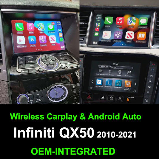 Infiniti QX50 Apple Carplay & Android Auto Module 2010-2021