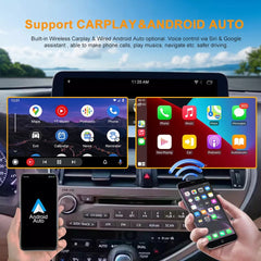 12.3'' For Lexus GX470/ Toyota Land Cruiser/ Prado 120 Car Radio Multimedia Player Wireless CarPlay Android Auto Upgrade Android Touch Screen