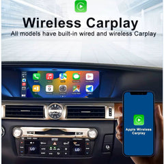 12.3" For Lexus GS 200 GS250 GS300 GS350 GS450 2012-2020 Car Radio Multimedia Player Wireless CarPlay Android Auto Upgrade Android Touch Screen