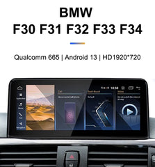 For BMW 3 Series 4 Series F30 F31 F32 F33 F34 NEW ID8 Qualcomm 8Core 8G 128G Carplay Auto Central Multimedia Car Video Player 10.23inch Touch Screen Navigation Android 13