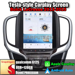 10.4" For Buick LaCrosse 2013-2015 Car Radio Headunit Stereo Carplay Upgrade Tesla Style Screen Android Auto GPS Navigation Multimedia Player