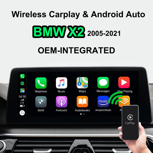 BMW X2 2005-2021 | Apple Carplay & Android Auto Module