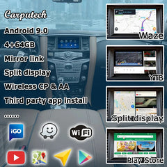 Apple Carplay Android Auto Upgrade Module box for Infiniti QX80 2012-2024 with GPS navigation