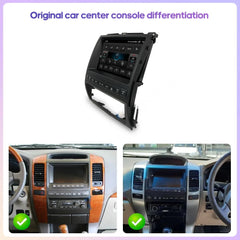 9 inch For Lexus GX470 Toyota Prado LC120 2002-2009 Car Radio Multimedia Player Wireless CarPlay Android Auto Upgrade Android Touch Screen