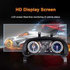 12.3" LCD Digital Dashboard Cluster For Lexus RX 2016-2021 Car Panel Speedometer Virtual Cockpit