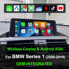 BMW Serie 1 2009-2019 | Apple Carplay &amp; Android Auto Modul 