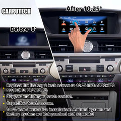 10.25 Inch Android Car Multimedia Auto Play Interface Radio Screen for 2012-2018 Lexus ES 200 250 300h 350 ES200 ES250