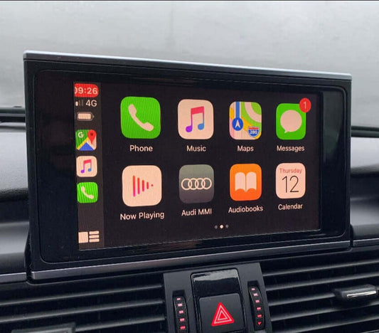 Interface CarPlay sans fil pour Audi A7/S7/RS7 2009-2018 avec fonction AirPlay Mirror Link Car Play Android Auto 