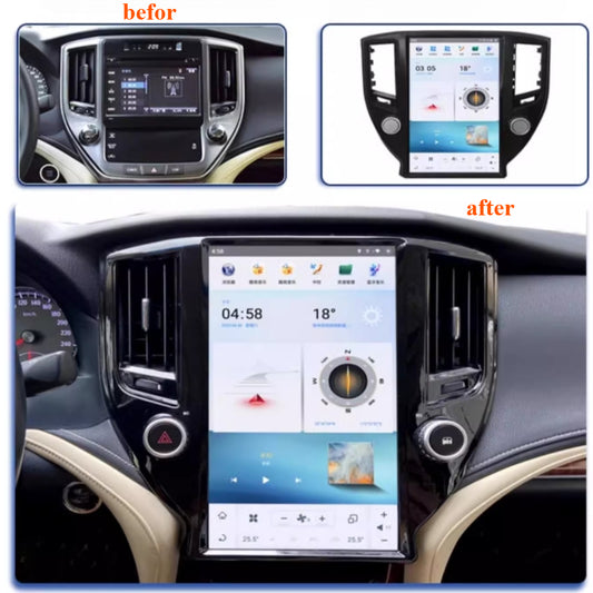 13.6" For TOYOTA Crown 2010-2013 Car Radio Stereo Carplay Upgrade Tesla Style Screen Android Auto GPS Navigation Multimedia Player