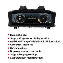 For Land Rover Range Rover Sport L494/ Vogue L405 2010-2017 12.3" LCD Digital Dashboard Cluster Car Panel Speedometer Virtual Cockpit