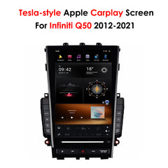 Infiniti Q50 2012-2021 | Tesla-style Apple Carplay Screen | Car Radio