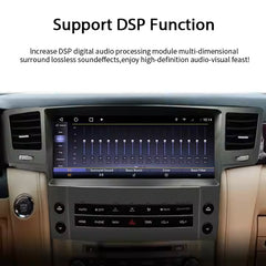 12.3 inch Lexus LX570 2007-2015 Car Radio Multimedia Player Wireless CarPlay Android Auto Upgrade Android Touch Screen