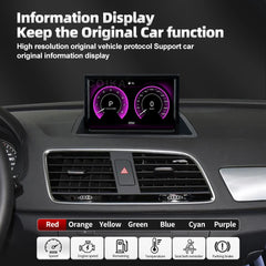 8 Inch Android Touch Screen Car Stereo For Audi Q3 2012-2018 BT WIFI SIM GPS Navi Wirless Carplay Auto Radio Player