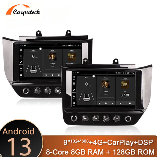 Carputech 9Inch Android 13 Car Multimedia Player For Maserati GranTurismo GT GC 2007 - 2017 8G+128G GPS Navigation Stereo Car Radio