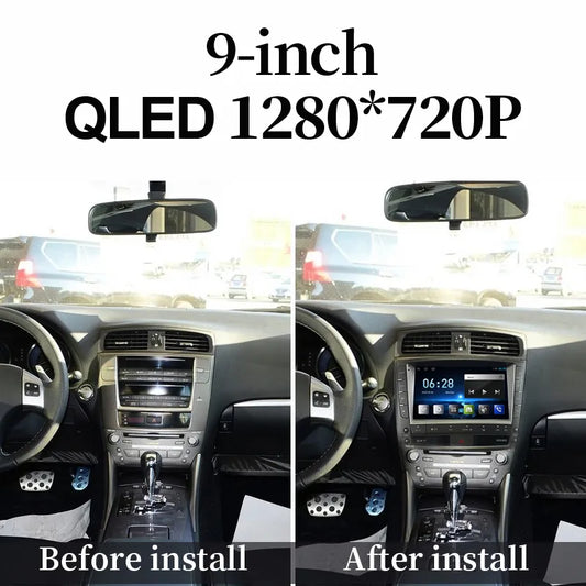 9" Touch Screen Android Intelligent System Apple Carplay Car Video Player Central Multimedia Stereo Screen For LEXUS IS200 IS250 IS300 IS300C