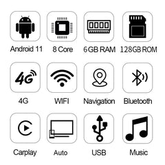 Écran tactile 9 "Android Intelligent System Apple Carplay Lecteur vidéo de voiture Écran stéréo multimédia central pour LEXUS IS200 IS250 IS300 IS300C 