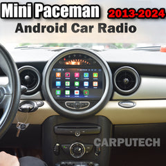 Autoradio 8" pour Mini Paceman 2013-2024, écran de mise à niveau Carplay stéréo, navigation GPS Android Auto, lecteur multimédia