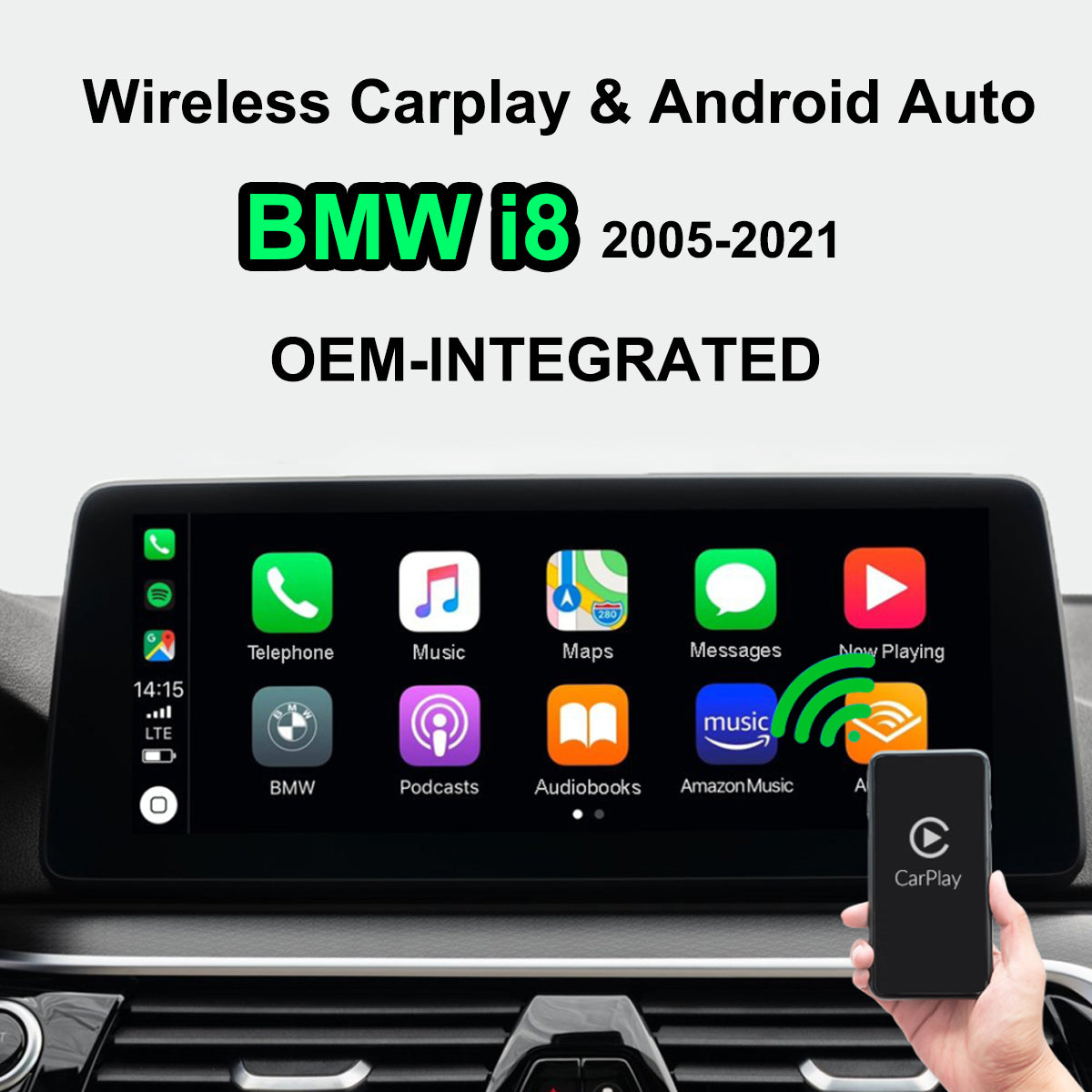 BMW i8 2005-2021 | Apple Carplay & Android Auto Module