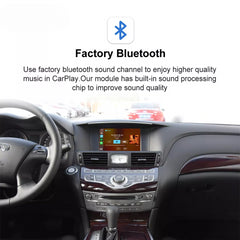 Module Apple Carplay et Android Auto pour Infiniti QX60 2010-2022 