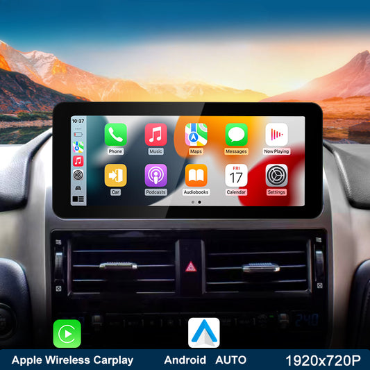 Autoradio Lexus GX460 2010-2021 12,3 pouces lecteur vidéo multimédia CarPlay Android 13 navigateur GPS 