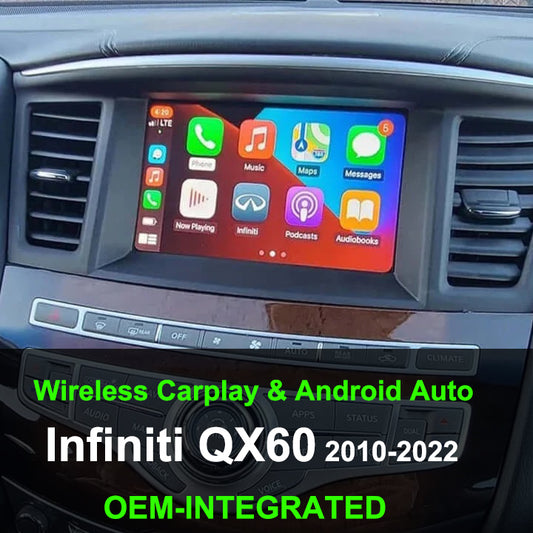 Infiniti QX60 Apple Carplay & Android Auto Module 2010-2022