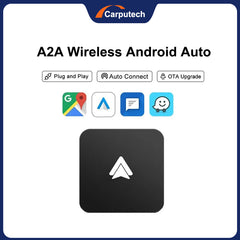 Carputech A2A Kabelgebundener zu kabelloser Android Auto-Adapter für kabelgebundene Android Auto-Autos