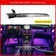 Lumière d'ambiance 3/64 couleurs pour Mercedes-Benz Classe C Glc Coupé W205 C43 C63 X253 LED Évents Haut-parleur Lampe décorative Retrofit 