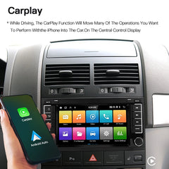 Android 13 Car Radio Multimedia GPS For VW Volkswagen Touareg Transporter T5 Multivan Navi CarPlay DSP SWC BT 8Core Player Auto