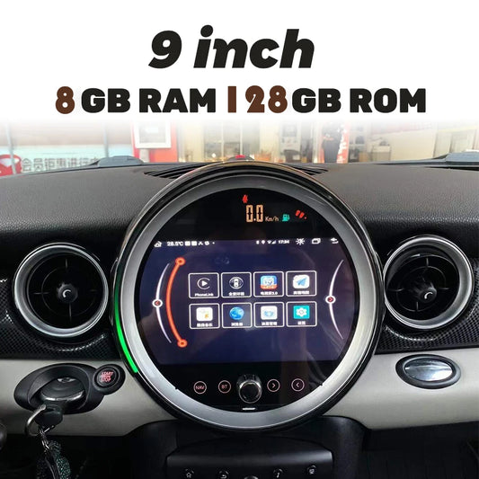 Android 13 Screen For BMW Mini One R55 R56 R57 R58 R60 Cooper S 2007-2017 Car Radio Multimedia Video Player Navigation GPS Carplay