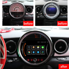 Autoradio Carplay Android Auto pour BMW Mini Cooper R56 R60 2007-2014 Android 13.0 Navigation GPS Unité principale Lecteur vidéo Magnétophone Stéréo 