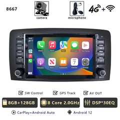 For Mercedes Benz R-Class W251 2006-2012 R280 R300 R320 Android 13 Car Radio Carplay Navigation Qualcomm Bluetooth WIFI