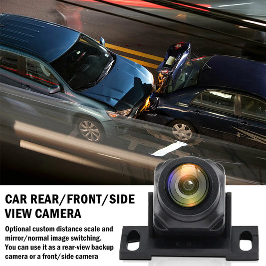 Car Backup Camera Rear Front Side View 1080P Clear Anti-Interference 170 Degree Wide Angle Adjustable Vehicle Small Reversing Camera