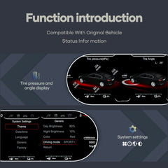 LCD Digital Dashboard Cluster For BMW 1 2 3 4 5 6 7 Series X1 X2 X3 X4 X5 X6 GT 2010-2019 Car Panel Speedometer Virtual Cockpit