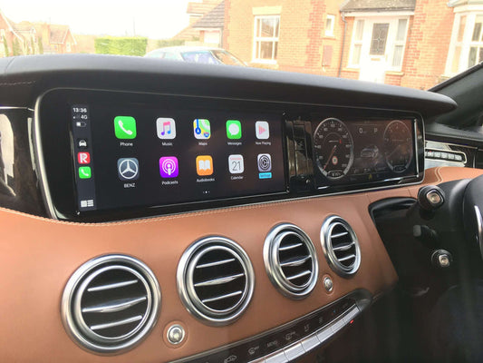 Module Carplay plein écran Mercedes Benz 10 pouces 12,3 pouces | Module Apple Carplay et Android Auto (2014-2023) 