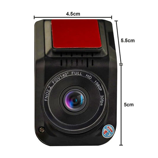 1080P US27 HD Driving Recorder (DVR) Car Dashboard Camera 170° Wide Angle Camera Night Vision