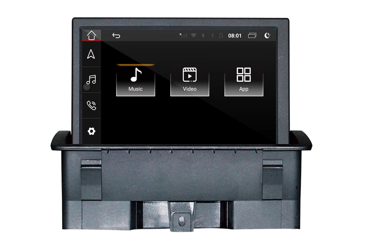 7Inch Android Touch Screen Car Stereo For Audi A1 2010-2018 BT WIFI SIM GPS Navi Wirless Carplay Auto Radio Player