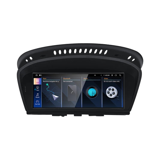 For BMW 3series E90 E91 5series E60 E61 CCC ID8 New UI 8.8inch Touch Screen Wireless CarPlay AUTO Android 13 System Head Unit Radio Bluetooth