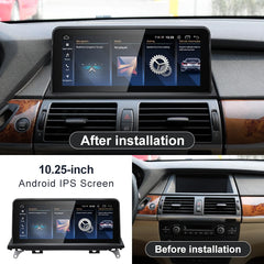 For BMW X5 E70 X6 E71 CCC CIC Snapdragon665 Wireless CarPlay AUTO Car Multimedia Players Head Unit Radio Bluetooth GPS Navi