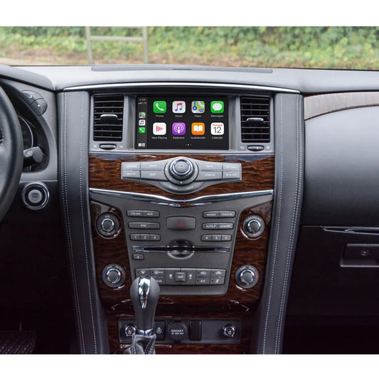 Nissan Patrol Pathfinder Armada Elgrand Quest 370Z GT-R | Module Apple Carplay et Android Auto 2007-2022